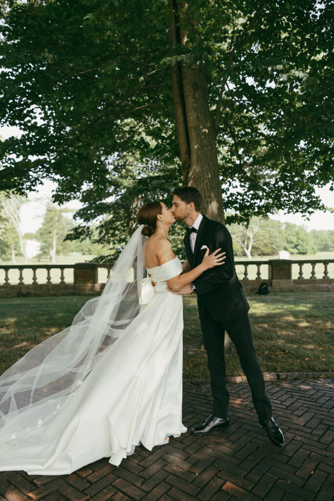 East Coast Wedding at the Bourne Mansion in Long Island, NY by Molly Waring Photo