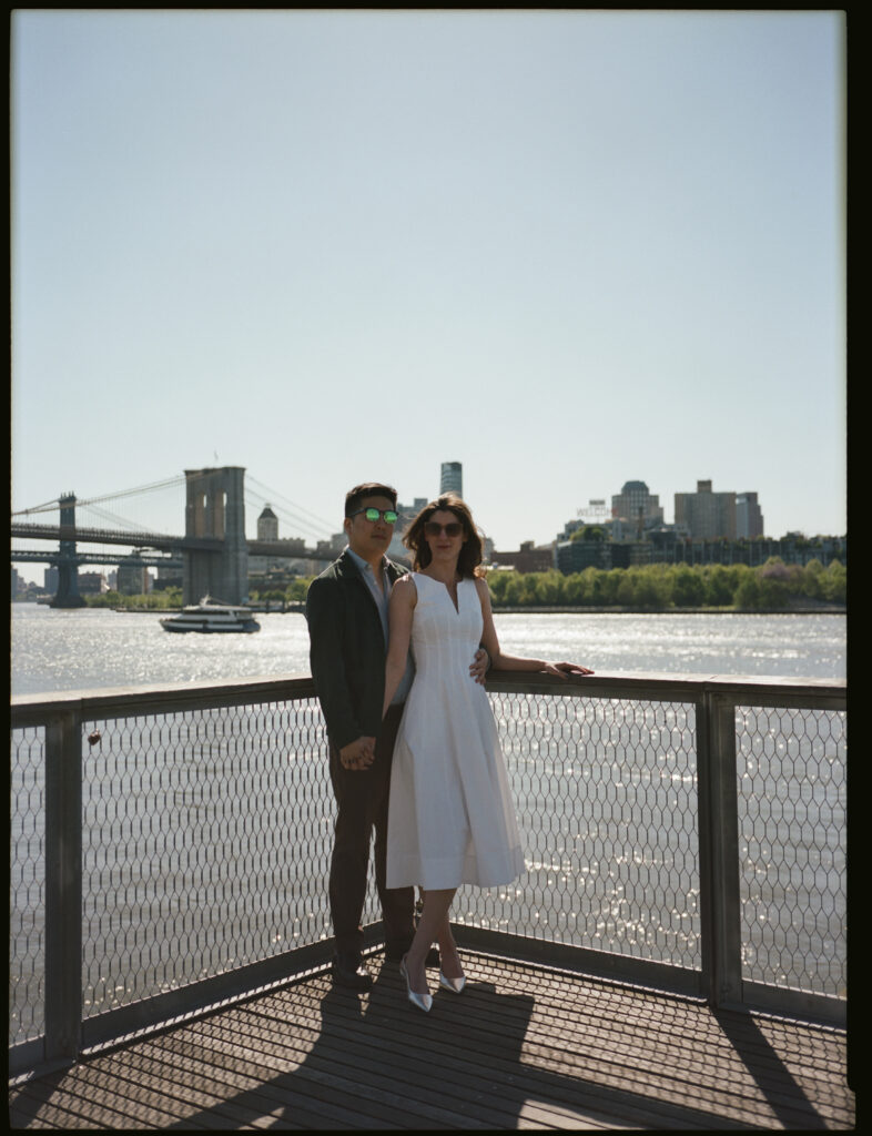 "A Day in the Life" Seaport Engagement Photoshoot - what to do in Seaport, New York for a romantic getaway