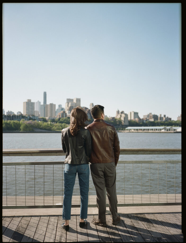 "A Day in the Life" Seaport Engagement Photoshoot - what to do in Seaport, New York for a romantic getaway