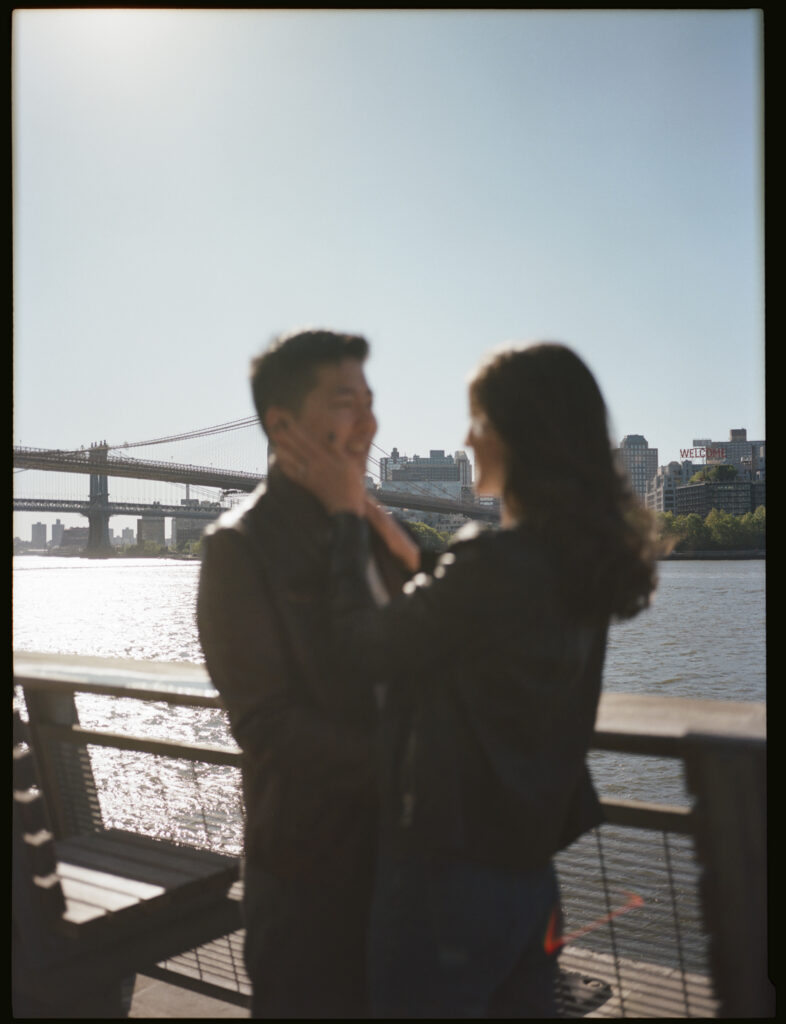 "A Day in the Life" Seaport Engagement Photoshoot - what to do in Seaport, New York for a romantic getaway