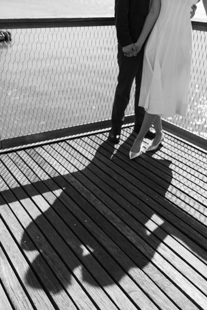 "A Day in the Life" Seaport Engagement Photoshoot - what to do in Seaport, New York for a romantic getaway