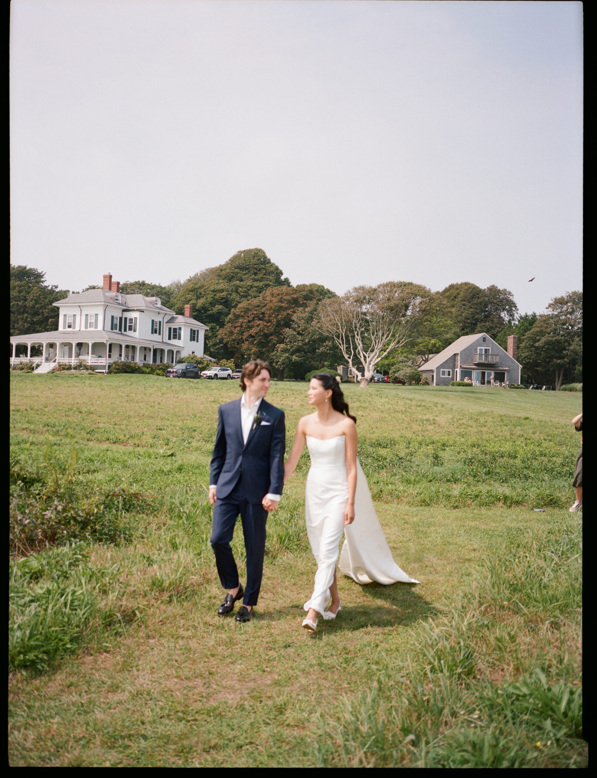 coastal rhode island wedding photo