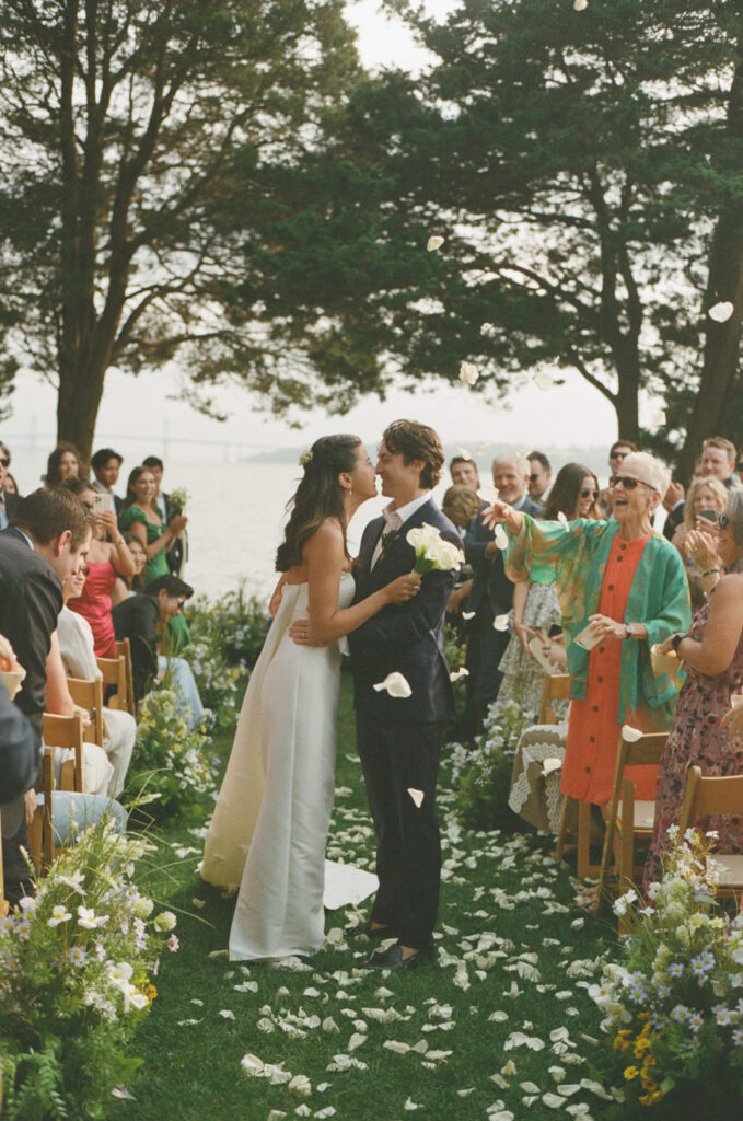 outdoor wedding ceremony
