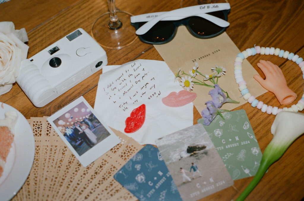 wedding reception details